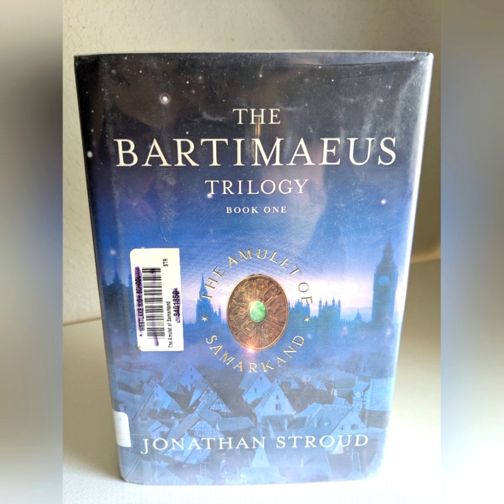 The Bartimaeus Trilogy Book One Hardcover Fair Condition